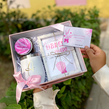 BOX MUJER ERES VALIOSA - DIA DE LA MUJER