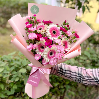 RAMO GERBERAS PINK