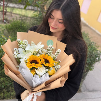 Ramo Alba -FLORES AMARILLAS